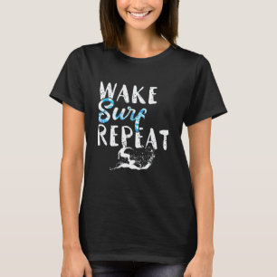Camiseta Surfing Wake Surf Repita