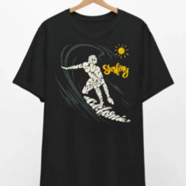 Camiseta Surfing Waves
