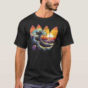 Camiseta Surfing Waves Surfboards