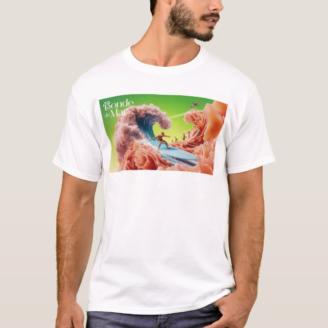 Camiseta Surfing with the Crowd - BD (Anverso)
