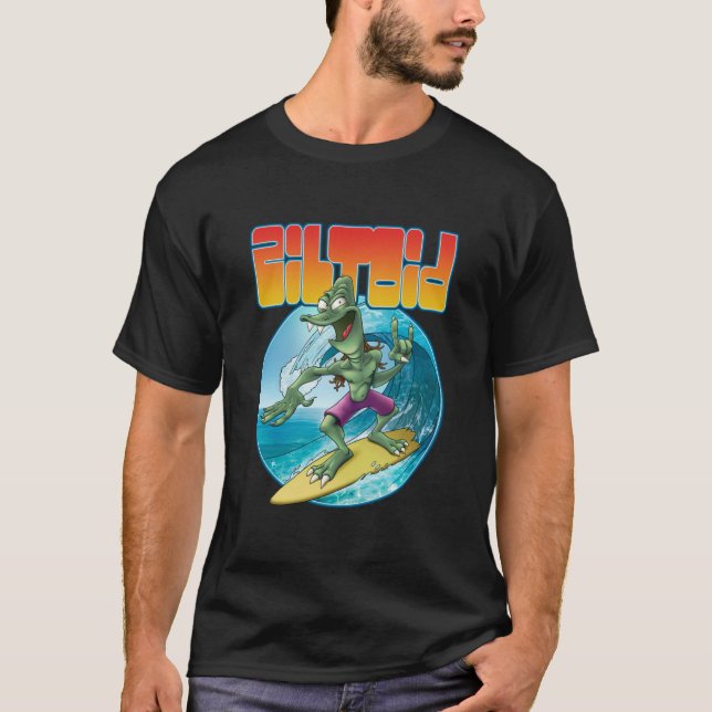 Camiseta Surfing Ziltoid Tri-mix (Anverso)