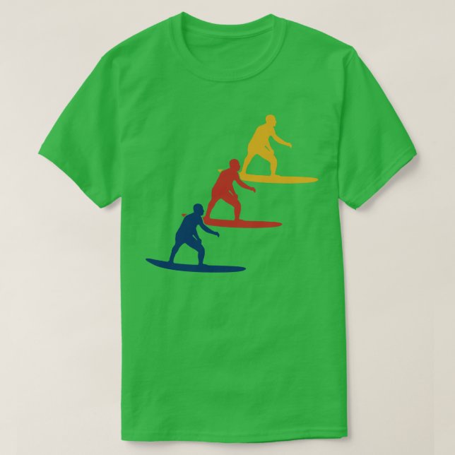 Camiseta Surfista (Diseño del anverso)