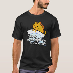 Camiseta Surfista catzilla forma de montar la ola