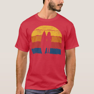 Camiseta Surfista Chica Surfing Surfboard