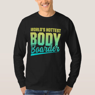 Camiseta Surfista de bodyboarding más caliente