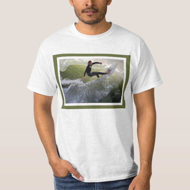 Camiseta surfista de California (Anverso)