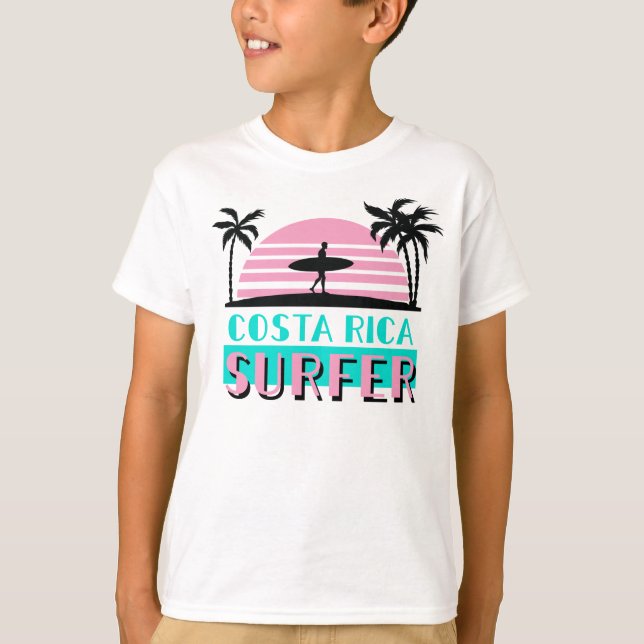 Camiseta Surfista de Costa Rica (Anverso)
