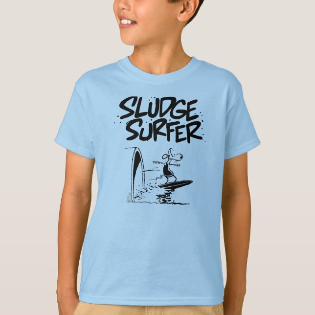 Camiseta Surfista de espuma Rat Young Surfer (Anverso)