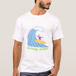 Camiseta surfista de metro