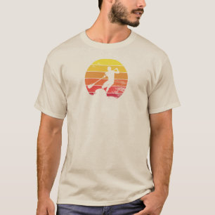 Camiseta Surfista de remo de pie