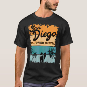 Camiseta Surfista de San Diego en California