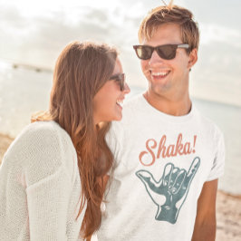 Camiseta Surfista de Shaka Summer Beach