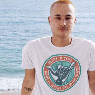 Camiseta Surfista de Shaka Summer Beach