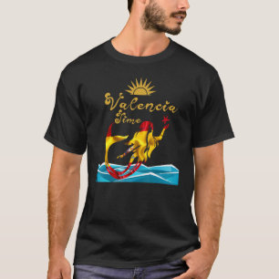Camiseta Surfista De Sirenas De Océano En Valencia Sirena E