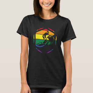 Camiseta Surfista de surf atrapando una ola del Océano Pací