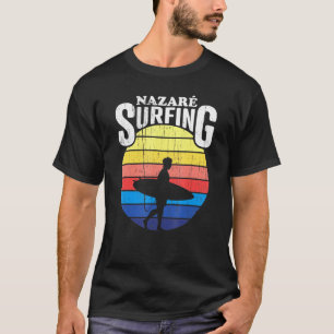 Camiseta Surfista de surf Nazare Surfing Portugal Souvenir 