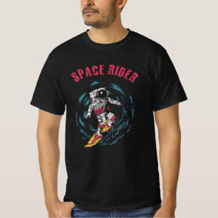 Camiseta Surfista de Surfing Astronauta Space Rider