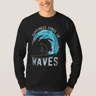 Camiseta Surfista Deporte Acuático Océano Olas Tabla De Sur