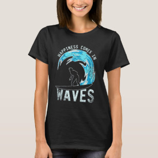 Camiseta Surfista Deporte Acuático Océano Olas Tabla de Sur