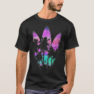 Camiseta Surfista deportes náuticos Palm Trees Surfboard Va