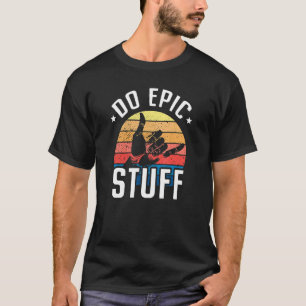 Camiseta Surfista Do Epic Stufer Hang Loose Shaka Windsurf
