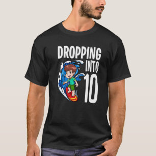 Camiseta Surfista En 10 Surfboard Boy Surfing Bi