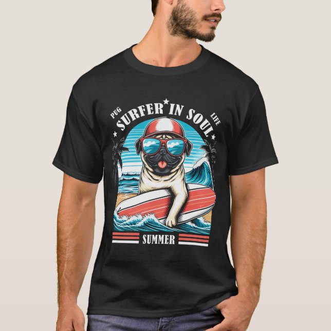 Camiseta Surfista en alma (Anverso)