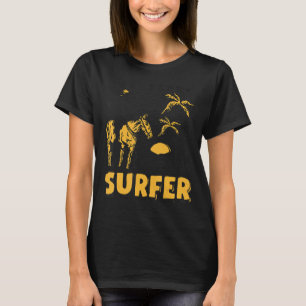 Camiseta Surfista Occidental Paraíso de Verano de Californi