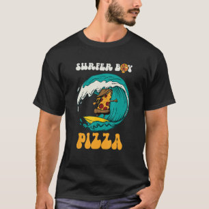 Camiseta Surfista para quien ama el surf y comer pizza suma