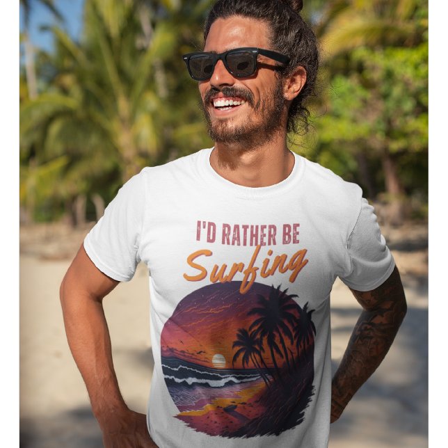 Camiseta Surfista - Prefiero surfear (Subido por el creador)