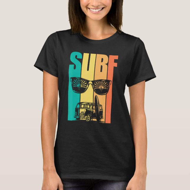 Camiseta Surfista Retro Surf 1 (Anverso)
