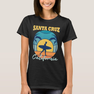 Camiseta Surfista retro vintage Palm Beach California Santa