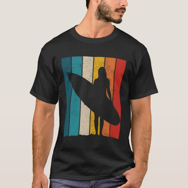 Camiseta Surfista Surfing Surfing Surfing Beach (Anverso)