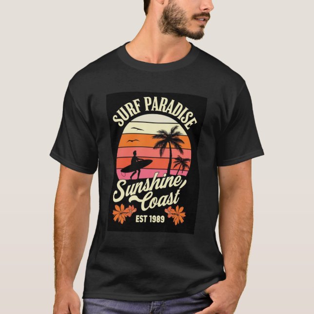 Camiseta surfista única de Guay (Anverso)