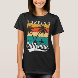 Camiseta Surfista Vintage Playa Verano Vacaciones Retro