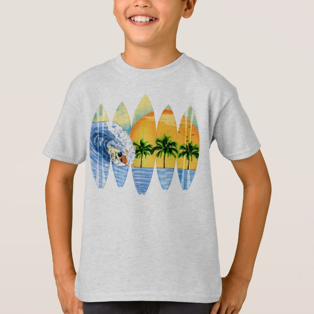 Camiseta Surfista Y Surf (Anverso)