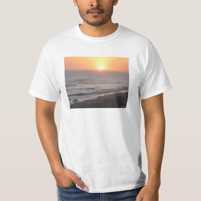 Camiseta Surfistas al atardecer (Anverso)