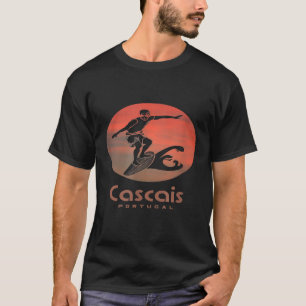 Camiseta Surfistas de windsurf de Cascais Portugal