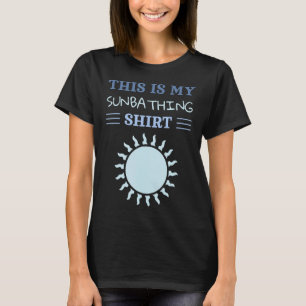 Camiseta Surfistas Este Es Mi Baño De Sol