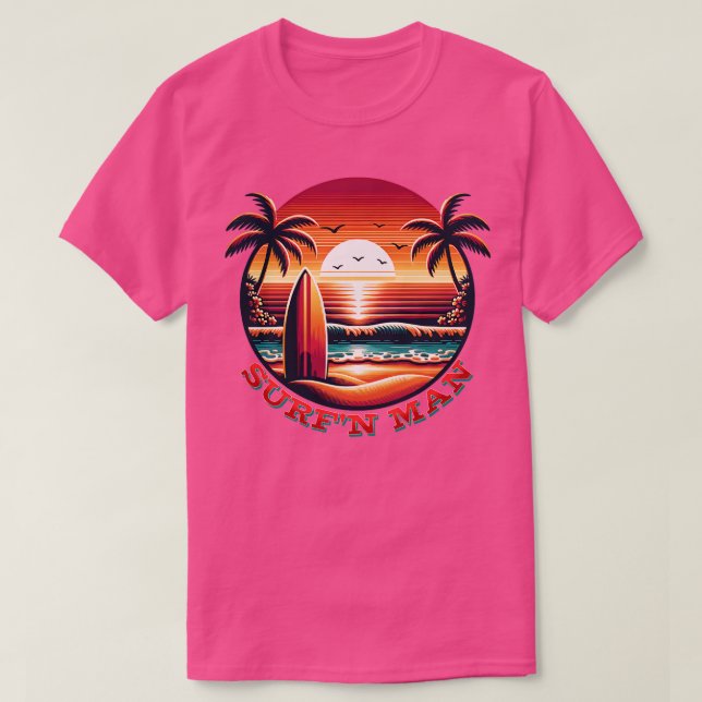 Camiseta Surfn Man TShirt (Diseño del anverso)