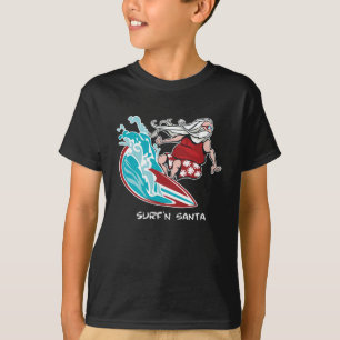 Camiseta Surf'n Santa