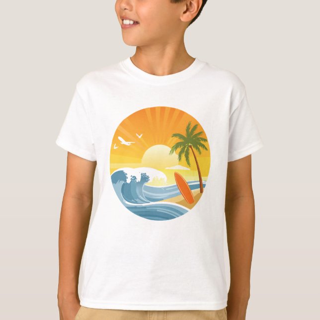 Camiseta ¡Surf's Up! (Anverso)