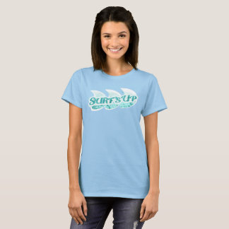 Camiseta Surf's Up damas de agua ondea arriba