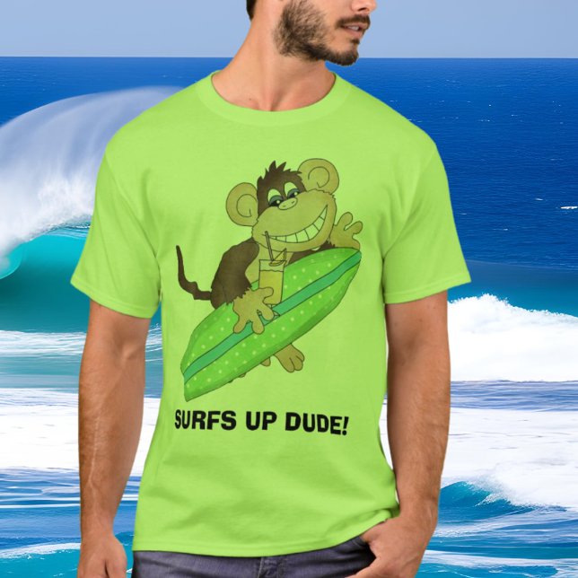 CAMISETA ¡SURFS UP DUDE! (Subido por el creador)