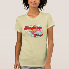 Camiseta Surf's Up ¿Estás listo? Retro Playa Años 70 Pastel