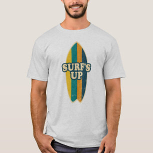 Camiseta Surf's Up Retro Surfboard Design
