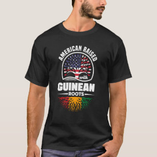 Camiseta Surgida estadounidense con raíces guineanas Guinea