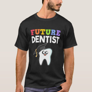Camiseta Surgimiento de asistente dental de dentista futuro