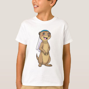 Camiseta Suricata como novia con velo