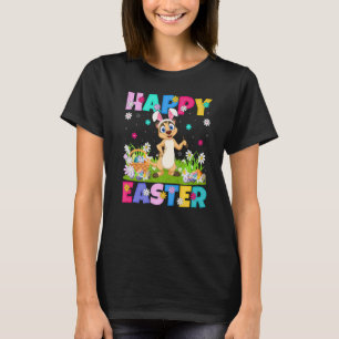 Camiseta Suricata Conejo Feliz Pascua Suricata Domingo de